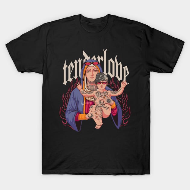 St Mary and Lil' baby T-Shirt by semburats